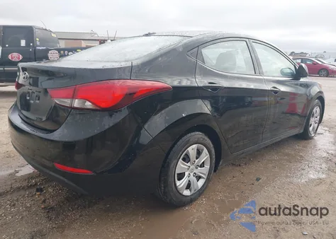 2016 Hyundai Elantra Se из США, поврежденный, VIN 5NPDH4AE9GH663463